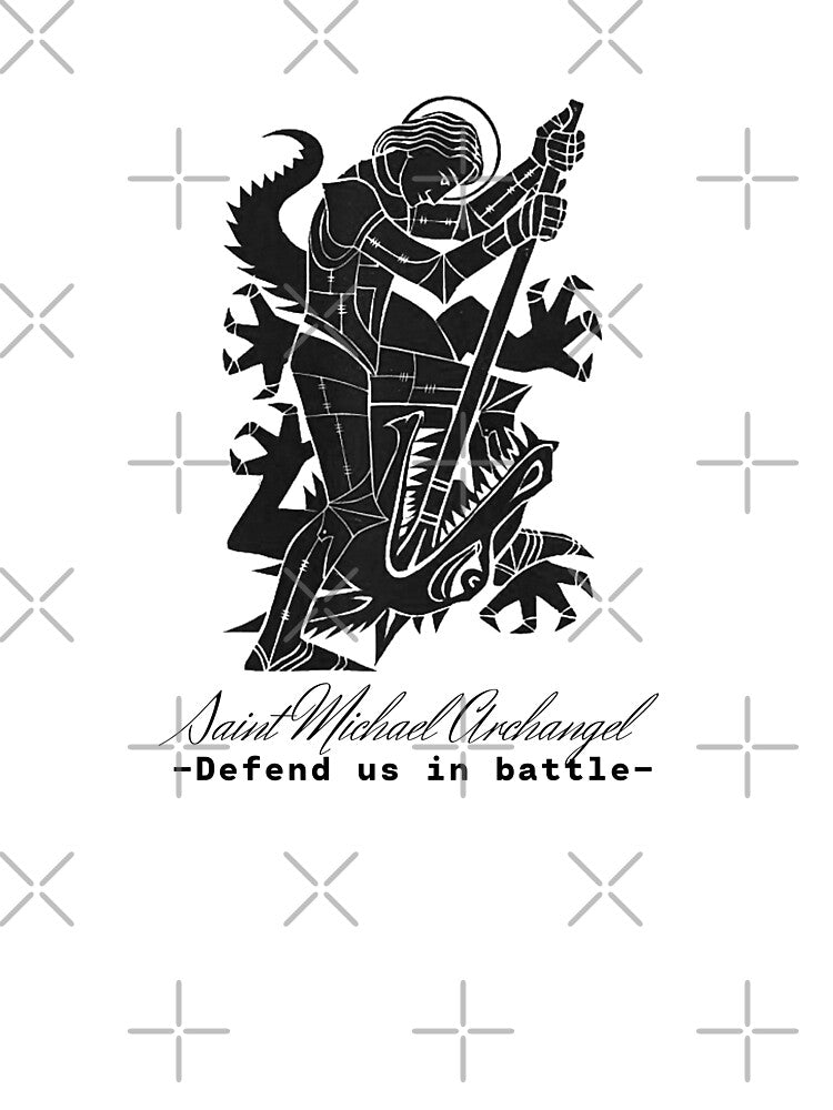 Saint Michael Archangel Defend Us Battle St Michael Archangel T-Shirts, Hoodie, Sweatshirt