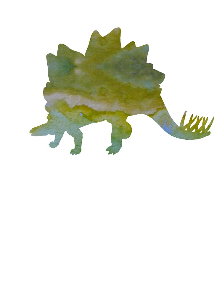 Stegosaurus - Dinosaur Art by BittenByErmines T-Shirts, Hoodie, Sweatshirt | BlankRebels.com (Image 3)