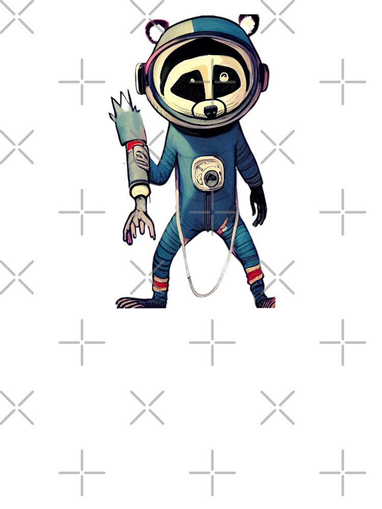 Rear Admiral Raccoon by Astro-Duck T-Shirts, Hoodie, Sweatshirt | BlankRebels.com (Image 3)