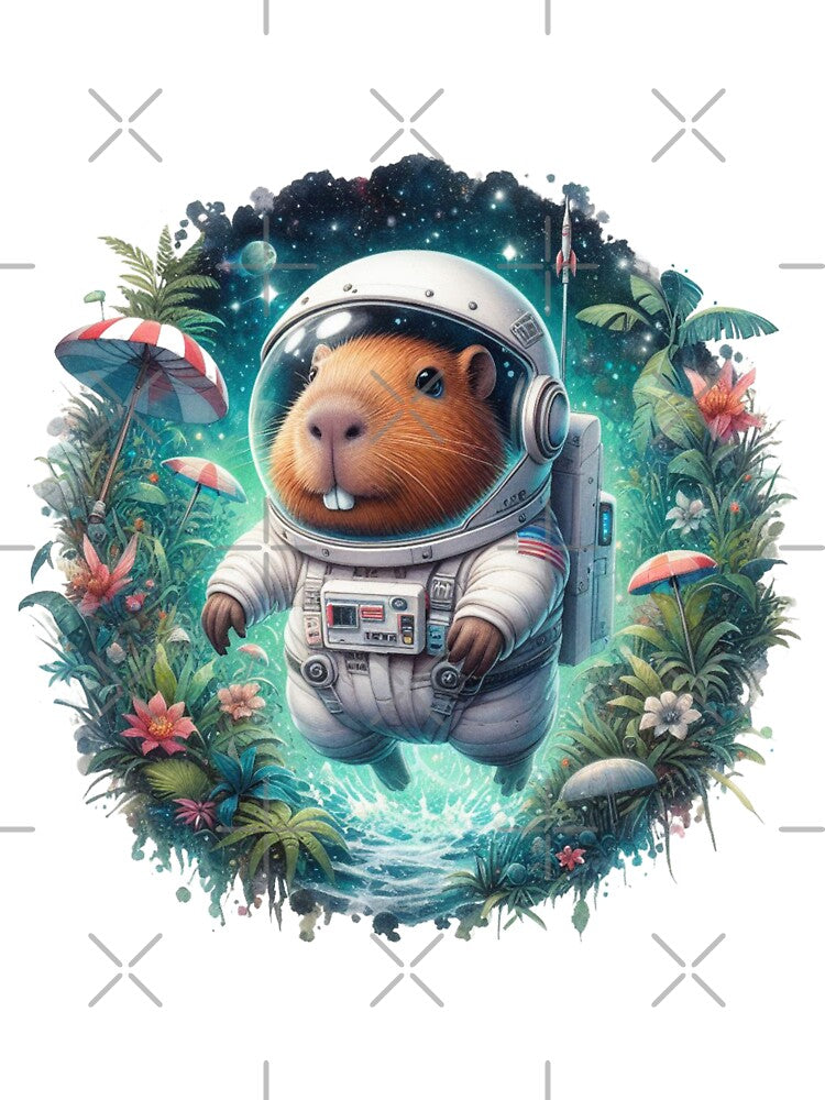 Space Explorer:Capybara T-Shirts, Hoodie, Sweatshirt