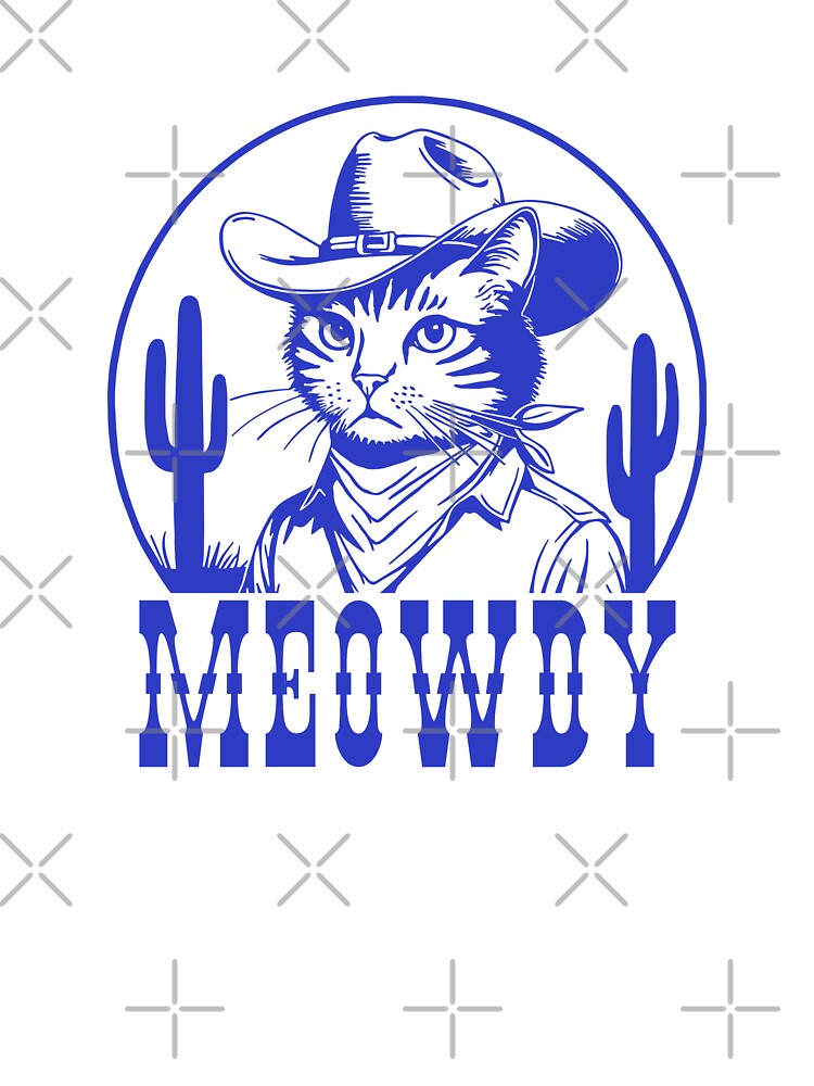 Meowdy Cowboy Cat Lovers by cafelab T-Shirts, Hoodie, Sweatshirt | BlankRebels.com (Image 3)