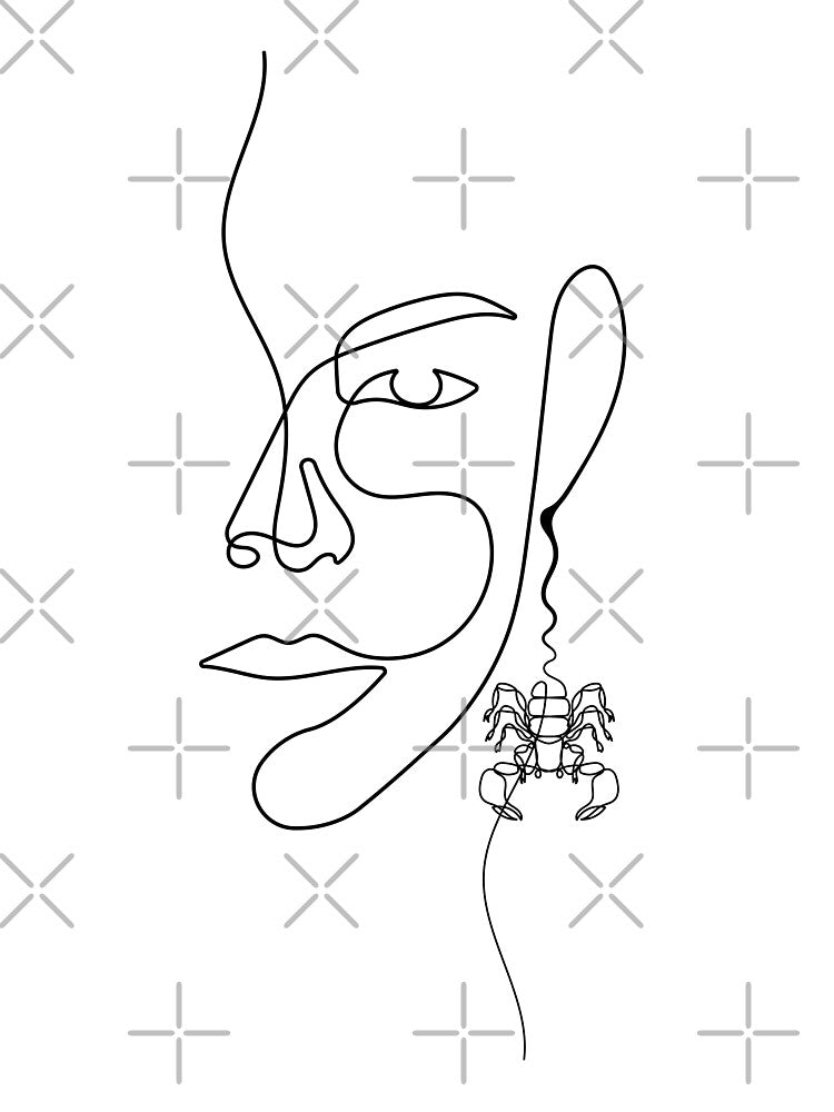 She's a Scorpio by One-Line-Artist T-Shirts, Hoodie, Sweatshirt | BlankRebels.com (Image 3)