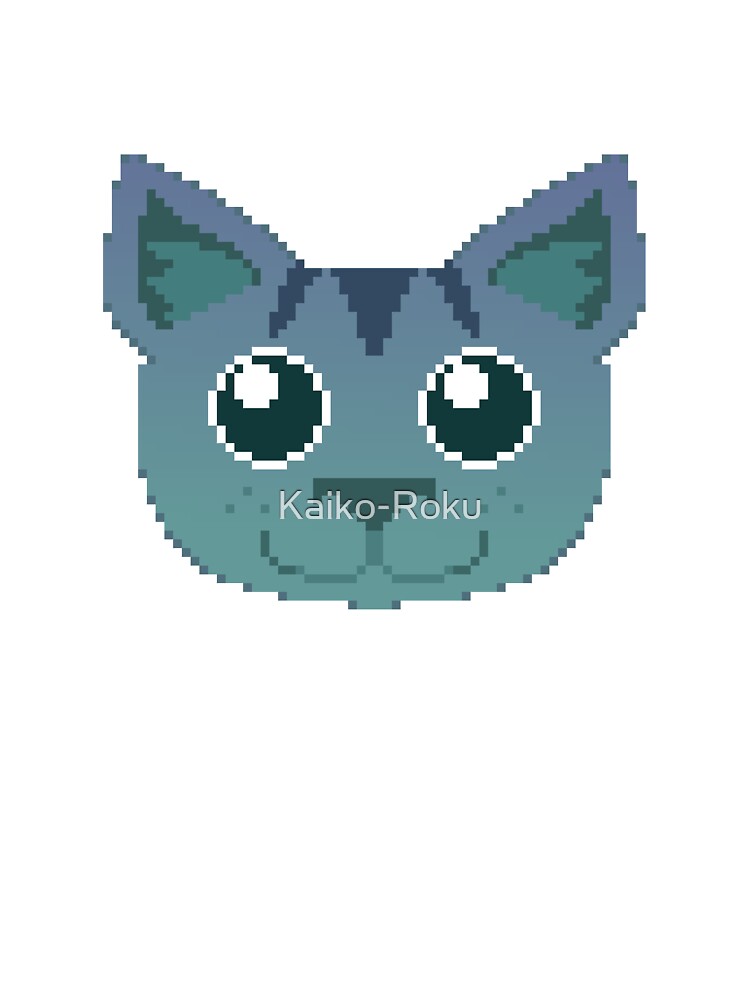 Pixel Art - Big Eyed Cat by Kaiko-Roku T-Shirts, Hoodie, Sweatshirt | BlankRebels.com (Image 3)