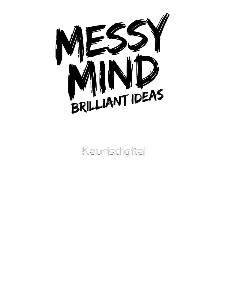 Messy Mind - ADHD by Kaurisdigital T-Shirts, Hoodie, Sweatshirt | BlankRebels.com (Image 3)