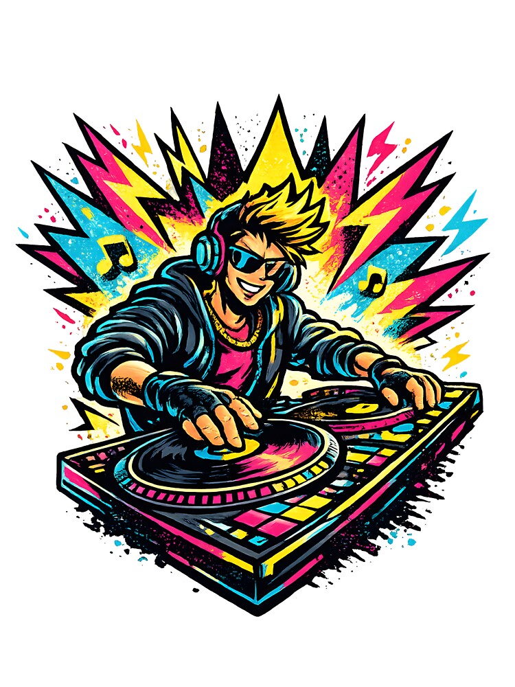 Feel The Beat DJ Festival Party Design by TAOptimus T-Shirts, Hoodie, Sweatshirt | BlankRebels.com (Image 3)