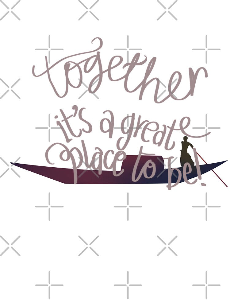 Together is a great place to be lonely man on a ship by chuckletuckle T-Shirts, Hoodie, Sweatshirt (Image 3)