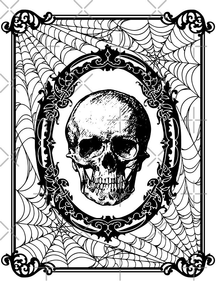 Gothic Human Skull by RavenWake T-Shirts, Hoodie, Sweatshirt | BlankRebels.com (Image 3)