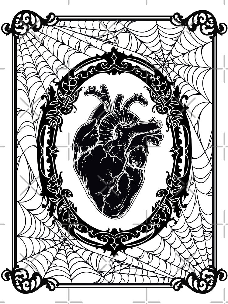 Gothic Human Heart by RavenWake T-Shirts, Hoodie, Sweatshirt | BlankRebels.com (Image 3)