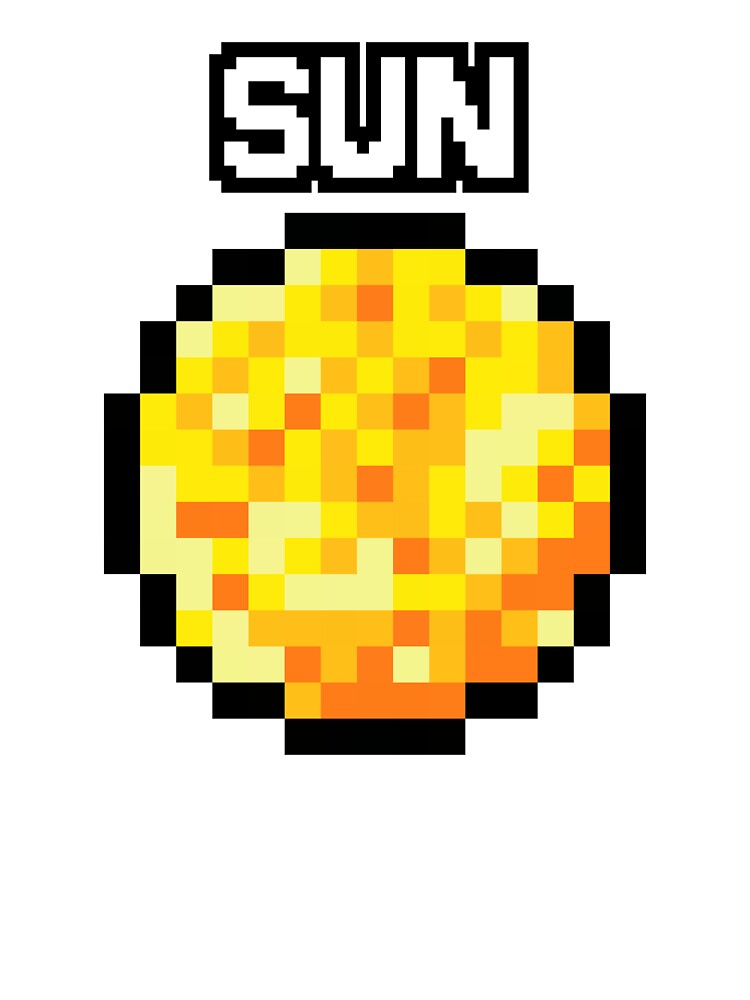 Pixel Art Sun T-Shirts, Hoodie, Sweatshirt
