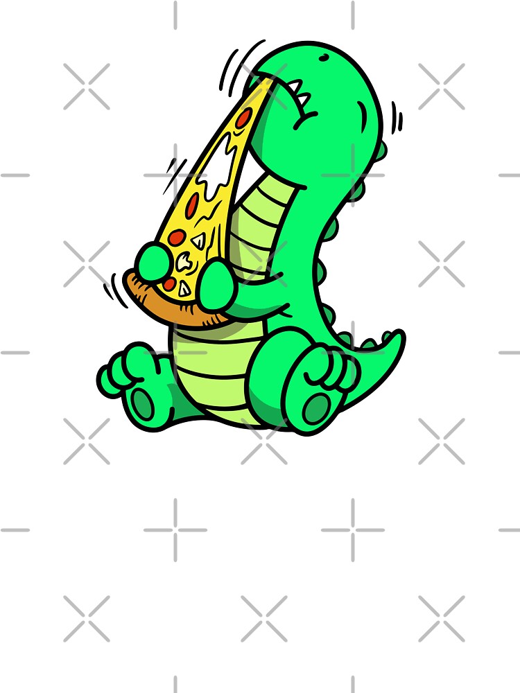 Cute Dinosaur Eat Pizza, Dino Pizza by Si Pakne T-Shirts, Hoodie, Sweatshirt | BlankRebels.com (Image 3)