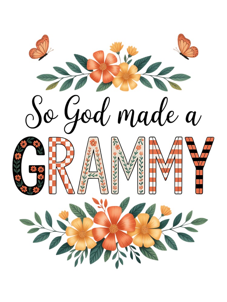 So A Grammy Flower Happy Mothers Day Grandma by IdunayaStore T-Shirts, Hoodie, Sweatshirt | BlankRebels.com (Image 2)