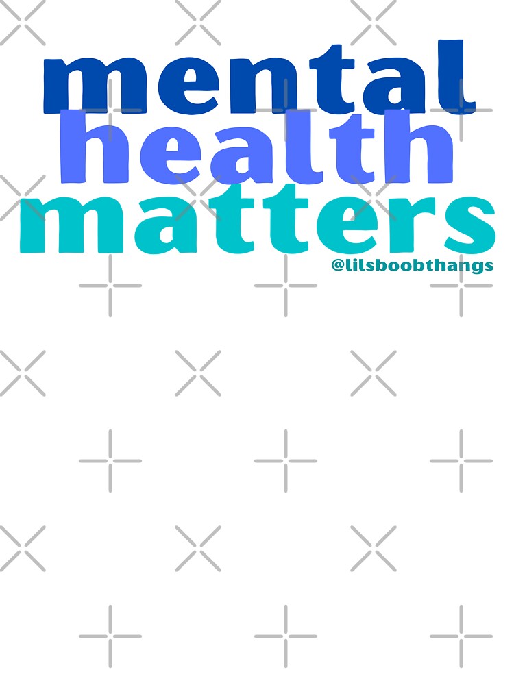 Mental Health Matters. v6 | lilsboobthangs by lilsboobthangs T-Shirts, Hoodie, Sweatshirt | BlankRebels.com (Image 3)