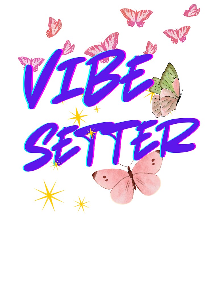 Vibe Setter - Y2K Butterfly White Background by Extremeallie T-Shirts, Hoodie, Sweatshirt | BlankRebels.com (Image 3)
