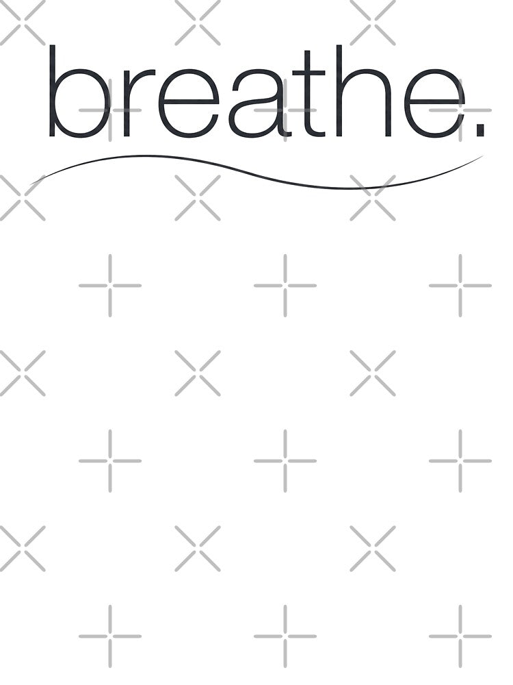 Breathe Minimal Quote by GenzShoppingHub T-Shirts, Hoodie, Sweatshirt | BlankRebels.com (Image 3)