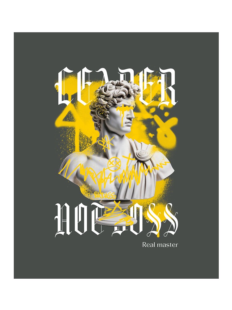 Baroque "Leader, Not Boss" by Zatify T-Shirts, Hoodie, Sweatshirt | BlankRebels.com (Image 3)