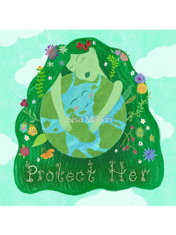Protect the planet by Lisa Malkin T-Shirts, Hoodie, Sweatshirt | BlankRebels.com (Image 3)