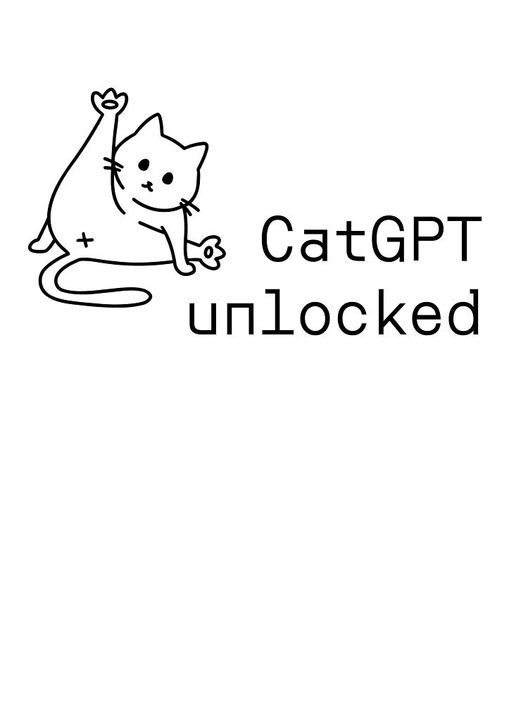 CatGPT unlocked by PromptlyPrinted T-Shirts, Hoodie, Sweatshirt | BlankRebels.com (Image 3)