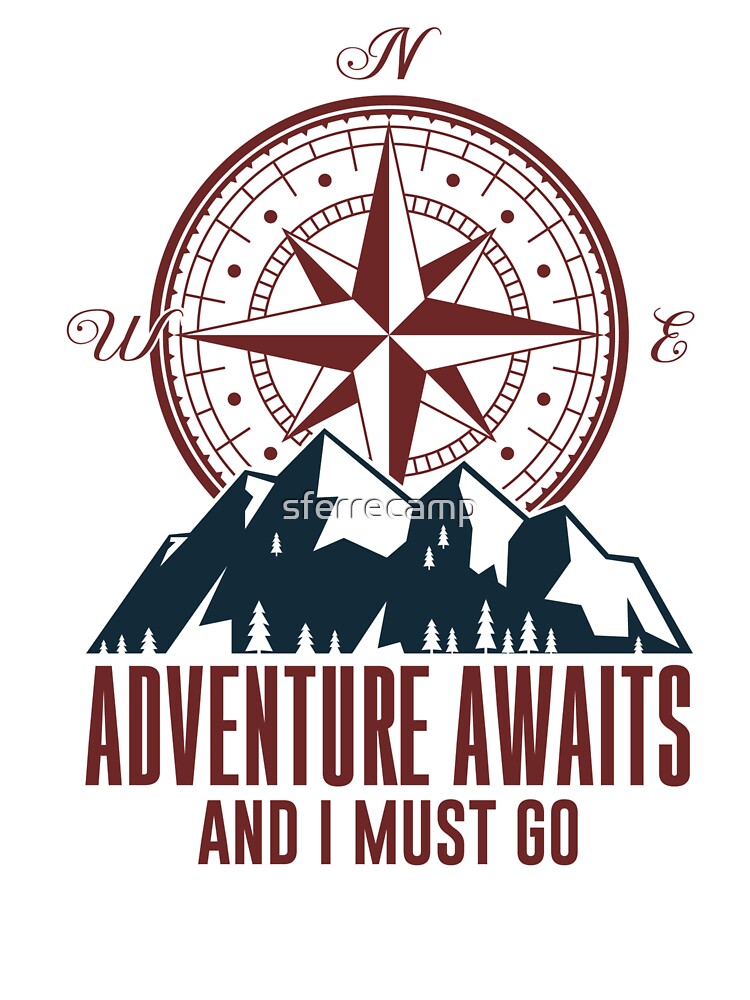 Adventure awaits by sferrecamp T-Shirts, Hoodie, Sweatshirt | BlankRebels.com (Image 3)