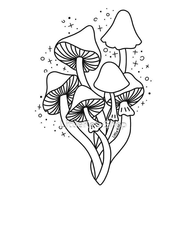 Magic mushrooms by LittleKeo-Shop T-Shirts, Hoodie, Sweatshirt | BlankRebels.com (Image 3)