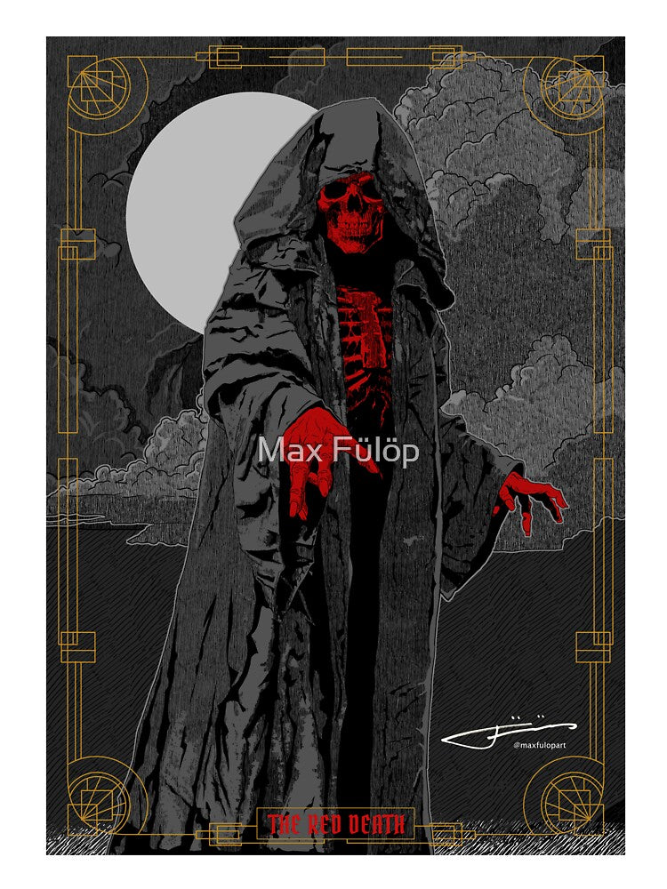 The Red Death by Max Fülöp T-Shirts, Hoodie, Sweatshirt | BlankRebels.com (Image 3)