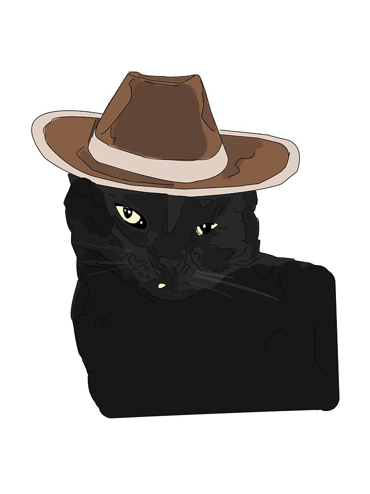 Yeehaw cat by madelinekew T-Shirts, Hoodie, Sweatshirt | BlankRebels.com (Image 3)