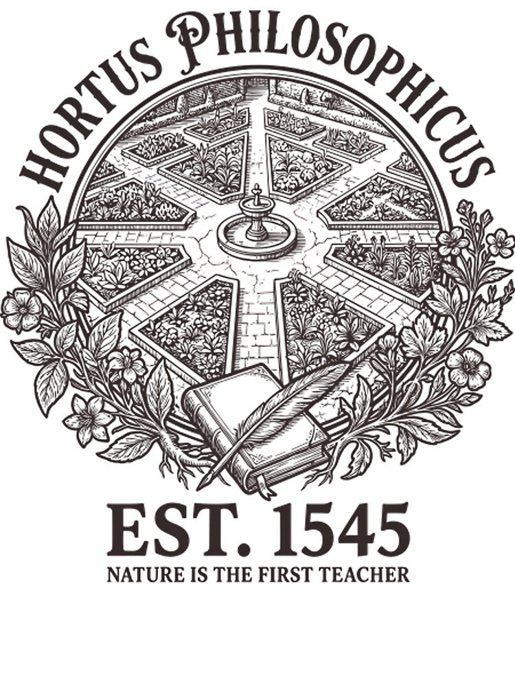Vintage Dark Academia Botanical Garden Woodcut by Mason-Pride T-Shirts, Hoodie, Sweatshirt | BlankRebels.com (Image 3)
