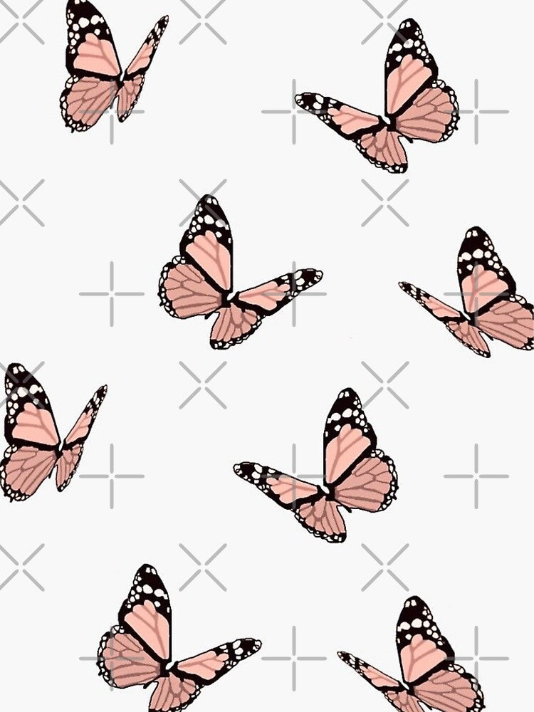 CUTE BUTTERFLY AESTHETIC by Trendyclubshop T-Shirts, Hoodie, Sweatshirt | BlankRebels.com (Image 3)