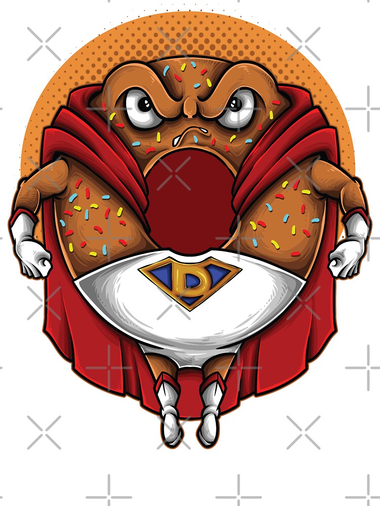 Foodietoon Super Donuts T-Shirts, Hoodie, Sweatshirt