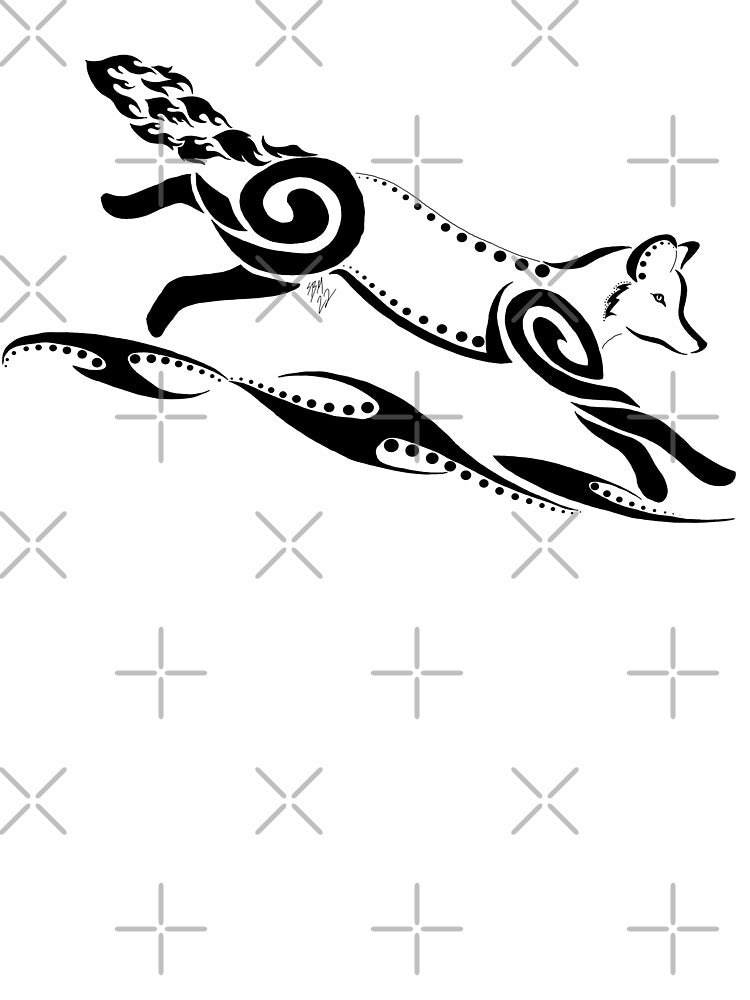 Fox on the Run by OutcastTattoo01 T-Shirts, Hoodie, Sweatshirt | BlankRebels.com (Image 3)