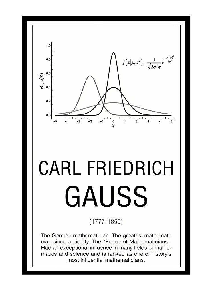 Gauss by wfrucmcks24 T-Shirts, Hoodie, Sweatshirt | BlankRebels.com (Image 3)