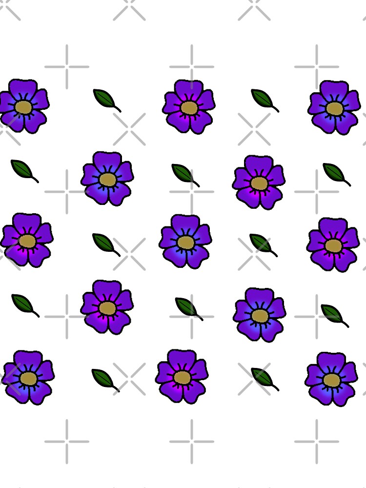 pattern with pansies by Julii-the-Fox T-Shirts, Hoodie, Sweatshirt | BlankRebels.com (Image 3)