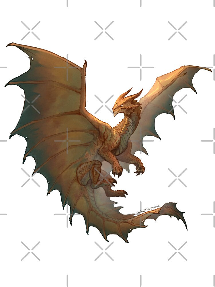 dnd copper dragon by chaoticcaprisun T-Shirts, Hoodie, Sweatshirt | BlankRebels.com (Image 3)