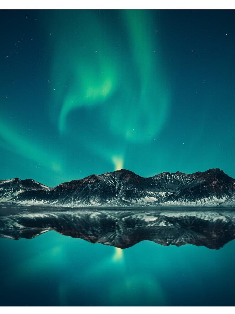 Iceland, Blue Northern Lights by newburyboutique T-Shirts, Hoodie, Sweatshirt | BlankRebels.com (Image 3)