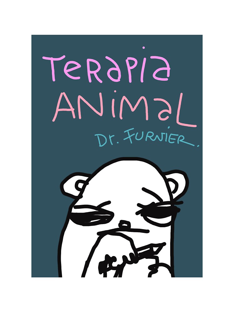Animal therapy by Psicodibujos T-Shirts, Hoodie, Sweatshirt | BlankRebels.com (Image 3)