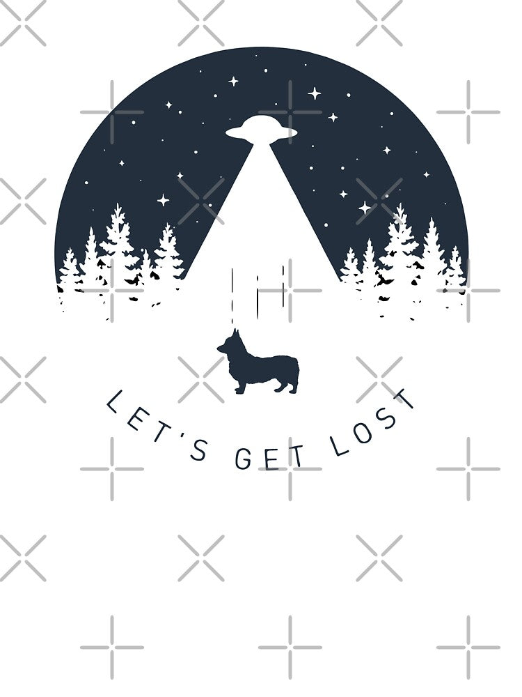 Corgi Dog Adventure Time Let'S Get Lost T-Shirts, Hoodie, Sweatshirt