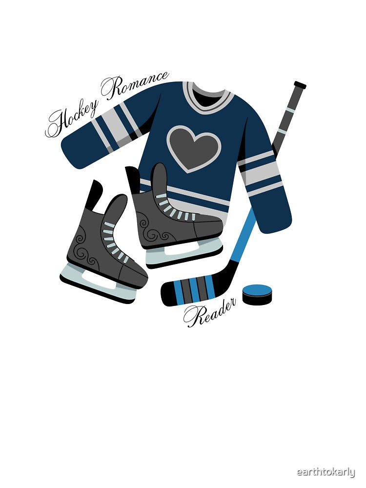 Hockey Romance Reader by earthtokarly T-Shirts, Hoodie, Sweatshirt | BlankRebels.com (Image 3)
