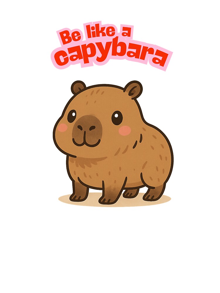 Be Like Capybara – Cute Chill Animal T-Shirts, Hoodie, Sweatshirt