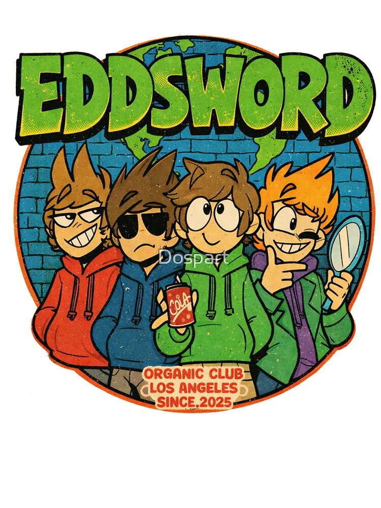 Retro Cartoon Crew Vintage Comic Style – Funny Hoodie Friends Illustration by Dospart