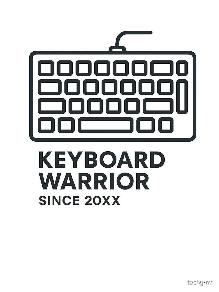 Keyboard Warrior Since XXXX – Developer Edition by techy-rrr T-Shirts, Hoodie, Sweatshirt | BlankRebels.com (Image 3)