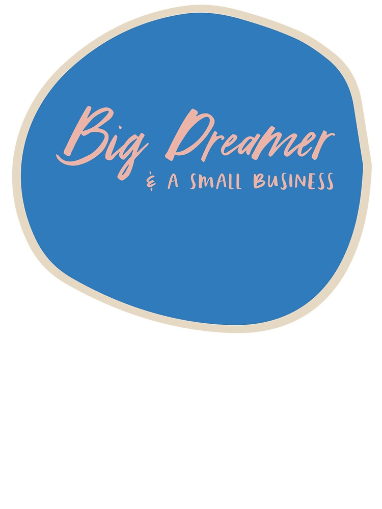 Boho Big Dreamer and a Small Business Blue by AshTreeCrtvCo T-Shirts, Hoodie, Sweatshirt | BlankRebels.com (Image 3)