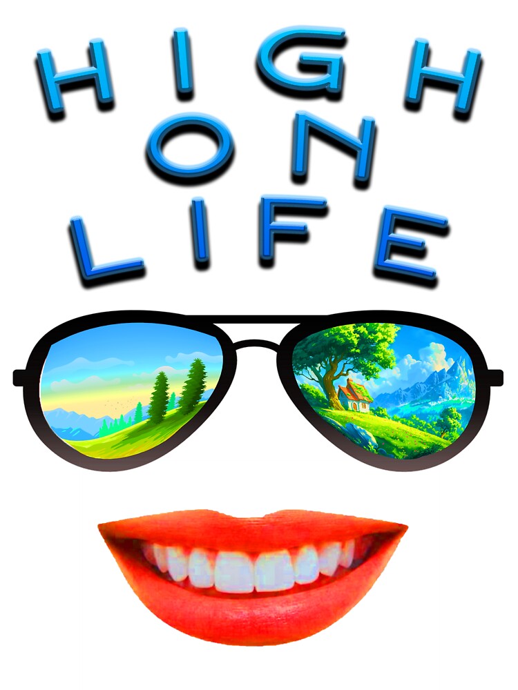 High On Life by Coolio Design Inc T-Shirts, Hoodie, Sweatshirt | BlankRebels.com (Image 3)