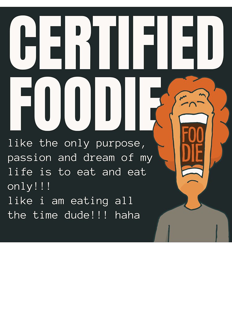 Certified Foodie by DecoVibe T-Shirts, Hoodie, Sweatshirt | BlankRebels.com (Image 3)