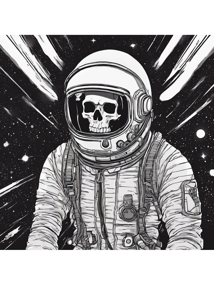Skeleton Astronaut Costume by andrew758 T-Shirts, Hoodie, Sweatshirt | BlankRebels.com (Image 3)