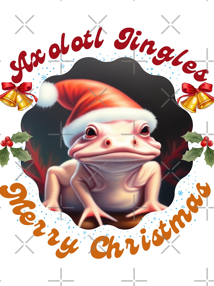 Christmas Axolotl by ishitastore08 T-Shirts, Hoodie, Sweatshirt | BlankRebels.com (Image 3)