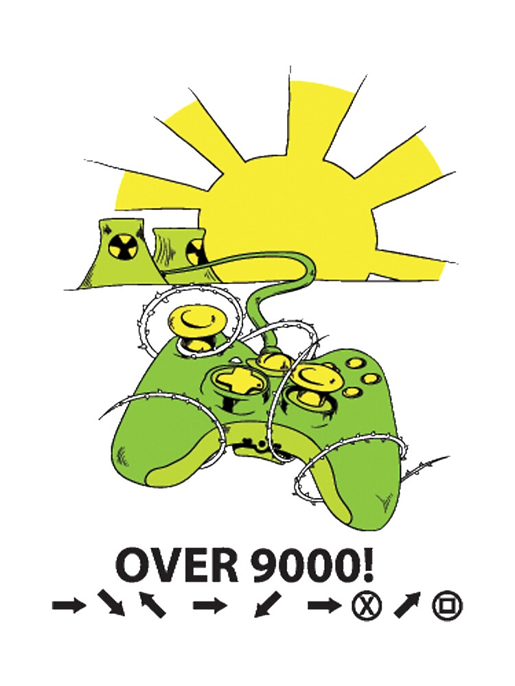 Over 9000 Awesome Gamer T-Shirts, Hoodie, Sweatshirt