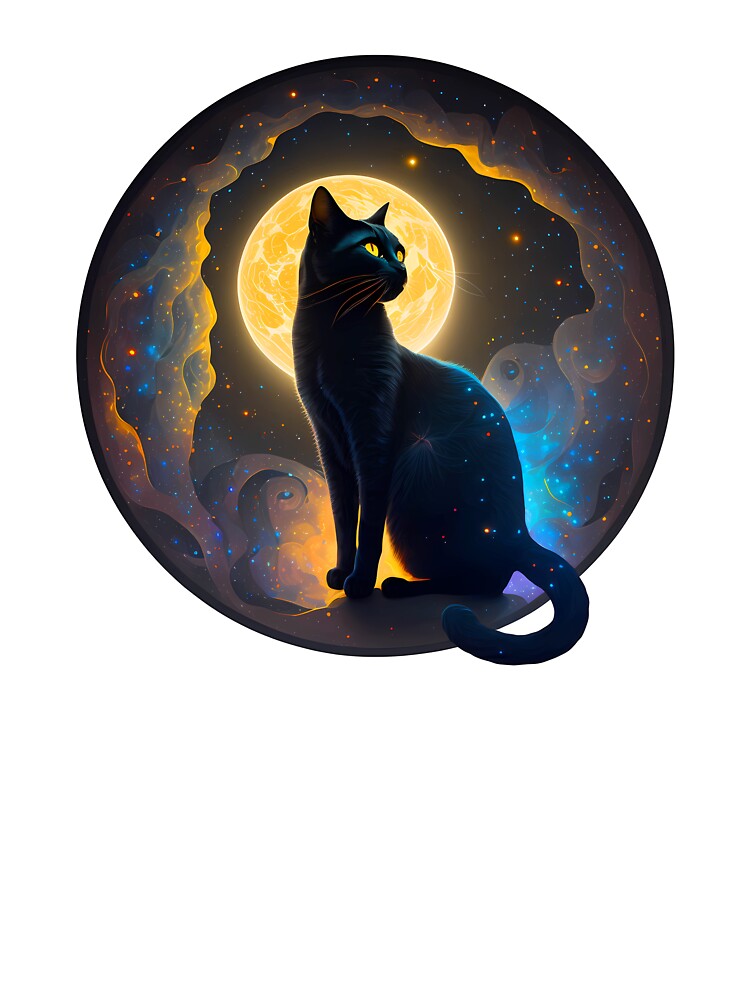 Celestial Companion: Guardian of Shadows by Celestial Charm Co T-Shirts, Hoodie, Sweatshirt | BlankRebels.com (Image 3)