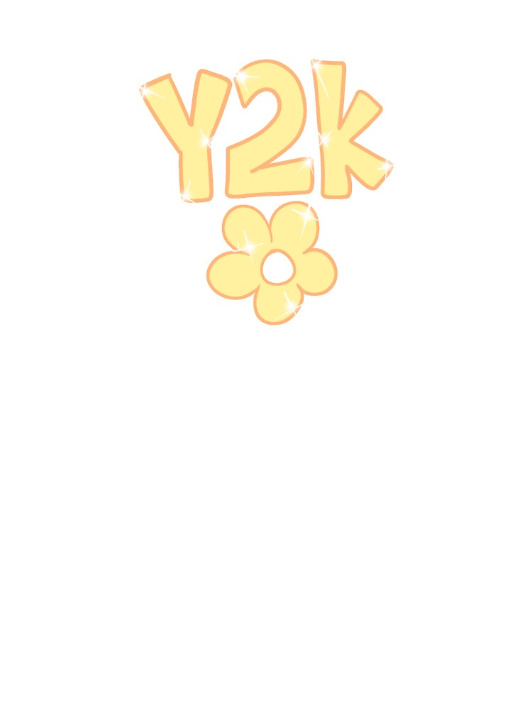 Yellow Y2K Letters by gross-girl99 T-Shirts, Hoodie, Sweatshirt | BlankRebels.com (Image 2)