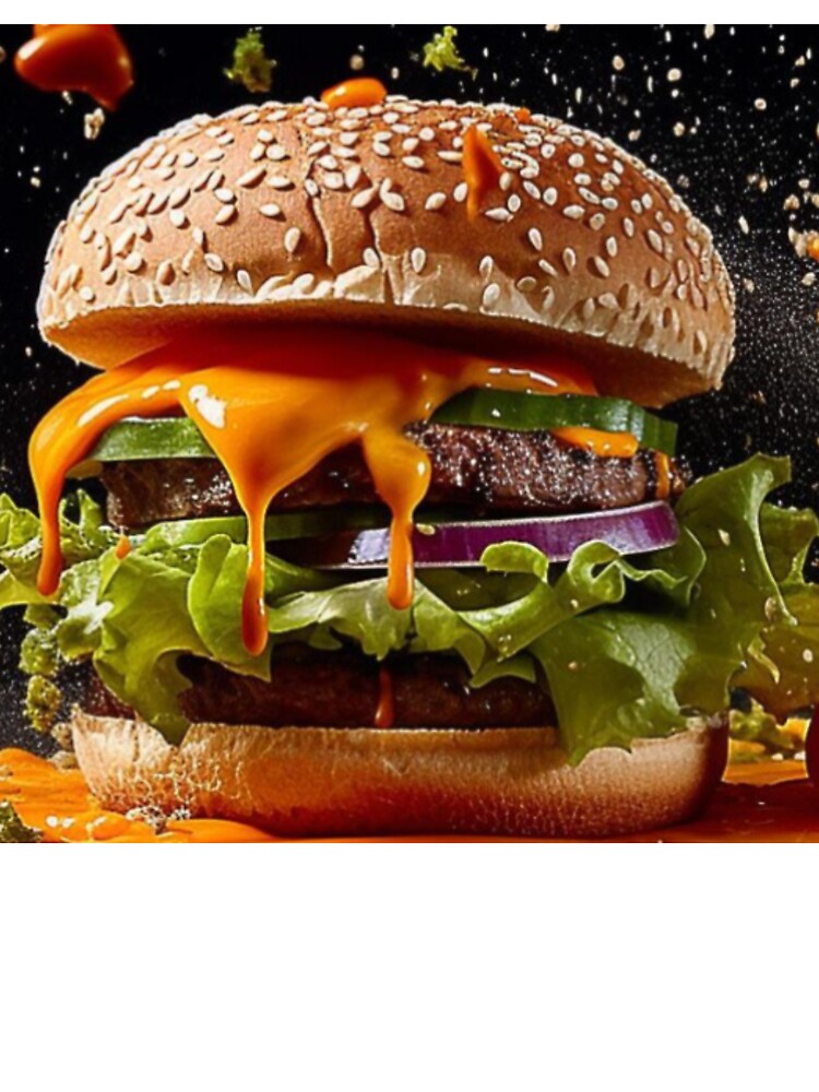 Juicy chicken burger by arupprint T-Shirts, Hoodie, Sweatshirt | BlankRebels.com (Image 3)