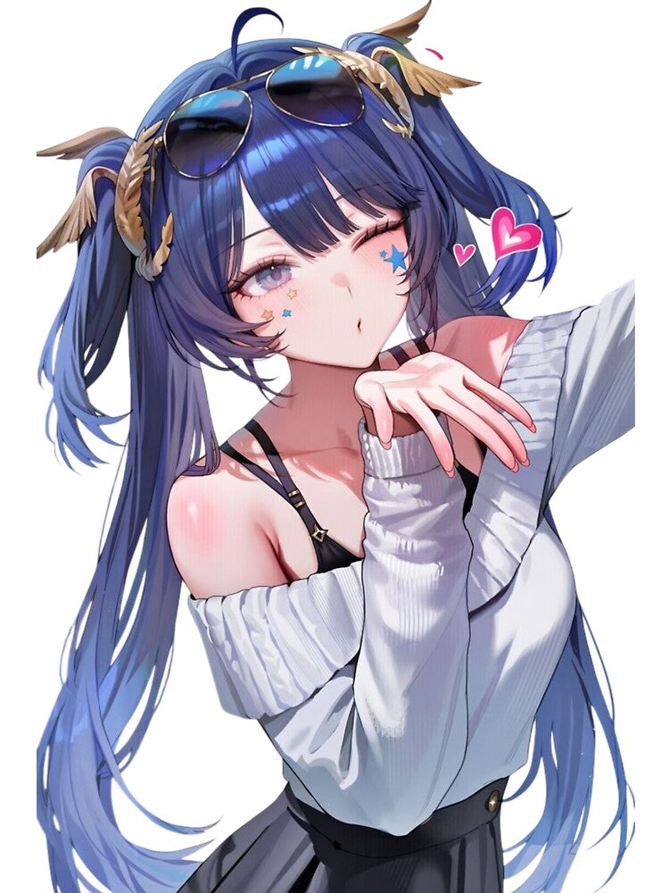 Iuno Blowing Kiss Wuthering Waves by KomiArts