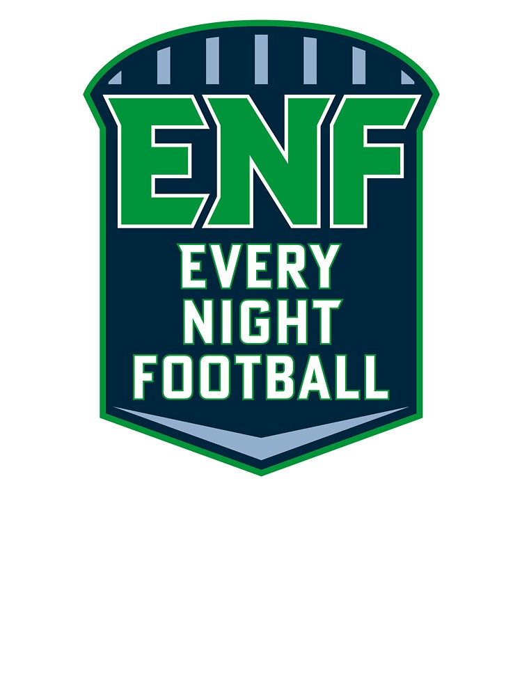 Every Night Football - Full Badge Logo (on light blue) by GX3-Creative T-Shirts, Hoodie, Sweatshirt (Image 3)